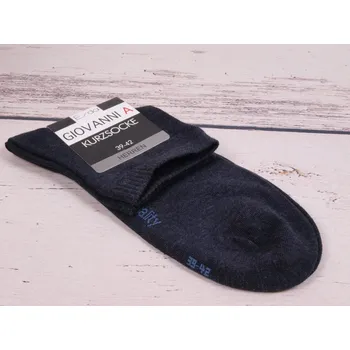 CNB BERLIN Ponožky DE 16251 tm. šedý antracitový melír velikosti ponožek: 26-28 (EUR vel. 39-42)