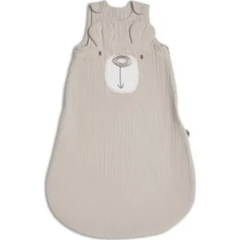 Spacák FUNNABABY Mušelínový spací pytel Sand Beige 70 cm