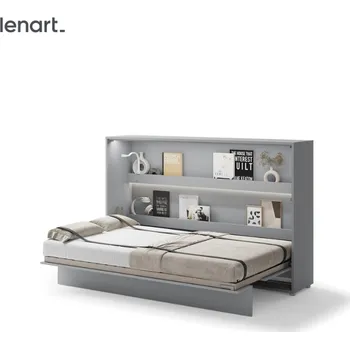 Postel Dig-net nábytek Sklápěcí postel Lenart BED CONCEPT BC-05 šedá | 120 x 200 cm