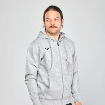 Dámská mikina MIZUNO SWEAT FZ HOODIE GREY Velikost: XL