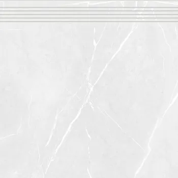 Dlažba Touch, schodovka, 60x60 cm, světle šedá