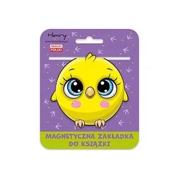 Doplněk ke knize MAGNETICKÁ záložka do KNIH S Potiskem potiskem kuřete Henry