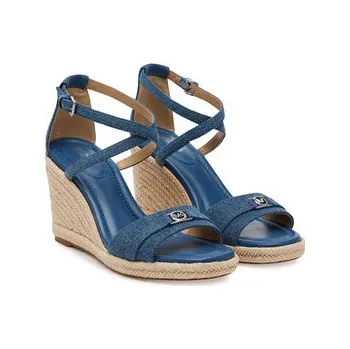 Dámské baleríny MICHAEL Michael Kors Espadrilky Mandy 40S5MAMS2D Modrá 39