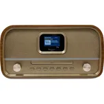 Soundmaster DAB970BR1 DAB+ FMAM rádio BT CDMP3 Hnědé