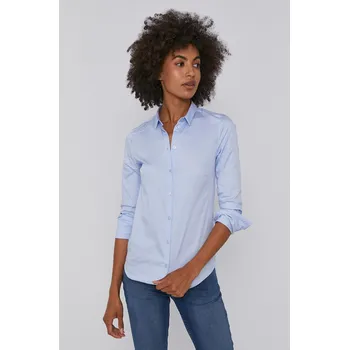 Pánská košile Košile Mos Mosh 131700 modrá 50X, vel. XXL