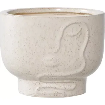 Květináč Květináč House Nordic béžová barva 4451213 08X