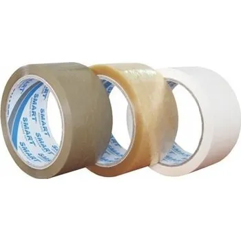 Lepicí páska Balicí páska kaučuková průhledná 48 mm x 50 m SOLVENT VIBAC/SMART