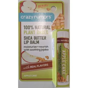 Péče o rty Přírodní balzám na rty Crazy Rumors - Jablečný koláč