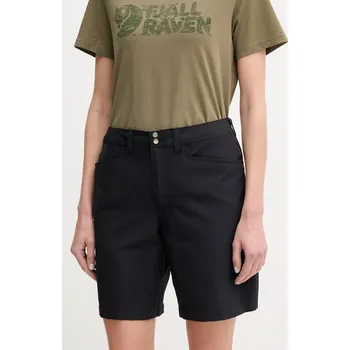 Pánské kraťasy Outdoorové šortky Haglöfs Korp Lite černá barva, medium waist, 607877 99X, vel. 40