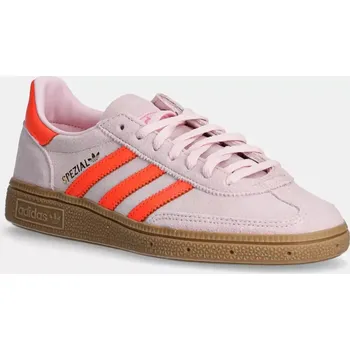 Dámské tenisky Semišové tenisky adidas Originals Handball Spezial W JS0250 růžová 30X, EUR 36 2/3