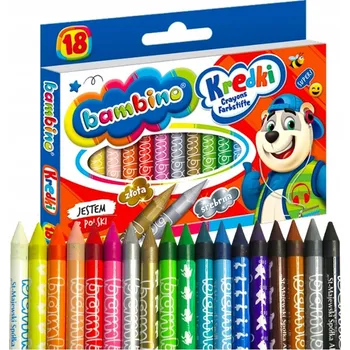 Pastelka Pastelky pastelky Bambino 18 ks