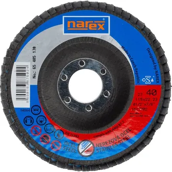 Příslušenství k brusce NAREX 65405170 Kotouč lamelový 115mm P40 LK 27 ZA