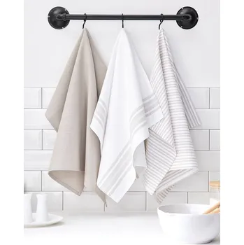 Utěrka Blancheporte Sada 3 sladěných kuchyňských utěrek béžová