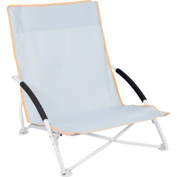 Zahradní lehátko Plážové lehátko Bo-Camp Saint-Malo Barva: světle modrá