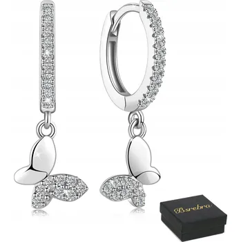 Náušnice STŘÍBRNÉ NÁUŠNICE RYZOST 925 ZÁVĚSNÉ STŘÍBRO KOLA Anglické zapínání Dámské