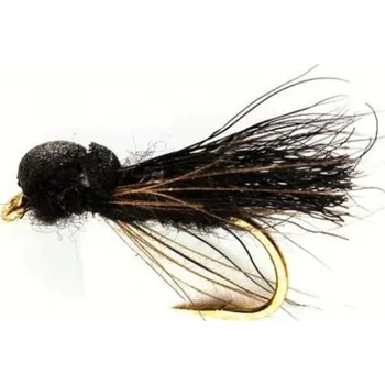 Umělá nástraha Chrostík s pěnovou hlavičkou Balloon černý, vel. 12