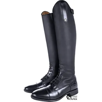 Jezdecká obuv Vysoké boty HKM -SEVILLA- - Černá - 41