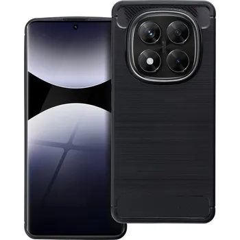 Náhradní kryt pro mobilní telefon Kryt Carbon Case Xiaomi Redmi Note 14 Pro 5G / 14 Pro Plus 5G Black