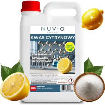 KYSELINA CITRÓNOVÁ 2 kg Nuvio PRO ODVÁPNĚNÍ