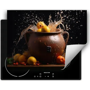 Obraz Ochranná podložka na indukci dekorativní rolovací do kuchyně tisk 80x52 wm0224