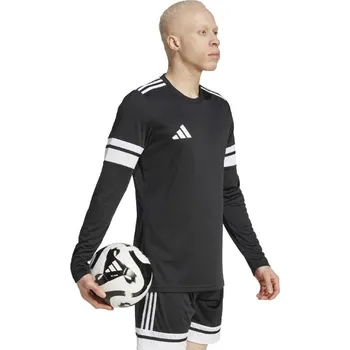 Triko s dlouhým rukávem Adidas SQUADRA 25 černo bílé Velikost: M