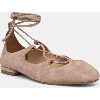 Dámské baleríny Semišové baleríny Answear.LAB růžová barva 18951 30X, EUR 37