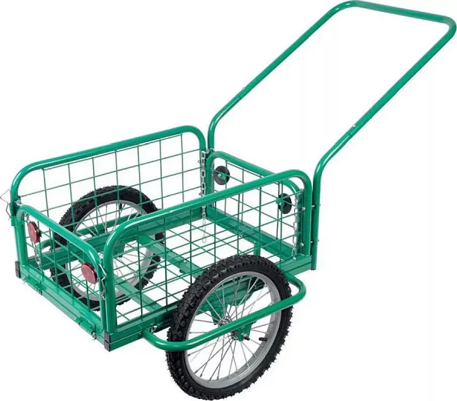 Vozík dvoukolový, kárka Victor Handtruck do 100 kg Strend Pro 2170507, zelený, ocelový (Strend Pro SL2170507X Ruční vozík, přepravní se dvěma nafukovacími koly)