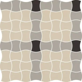 Stavební materiál PARADYZ DLAŽBA MODERNIZ GRYS MOZ.MIX A 30,86x30,86/3,6x4,4 PAR-157249