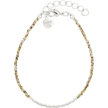 Náramek Mint15 Miyuki náramek SIMPLY CHIQUE BEIGE Silver