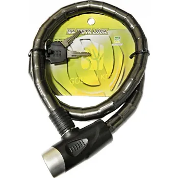 Zámek na kolo zámek článkový Golden Key 18mmx100cm