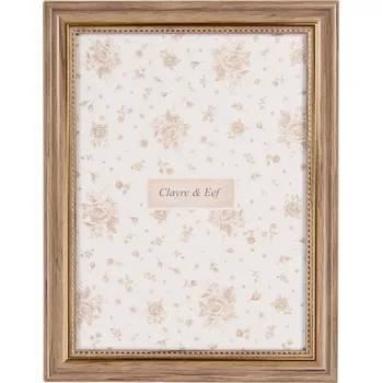 Rám na obraz Hnědý fotorámeček Droompie S – na fotografii o průměru 10x15 cm