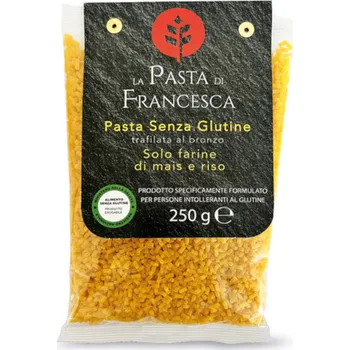 Italské těstoviny Perline - VÁLEČKY (zavářka) bez lepku - La Pasta di Francesca 250g
