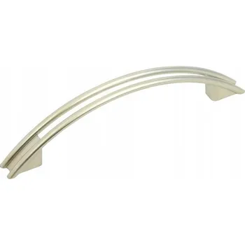 Nábytkové kování Klasická Nábytková Úchytka Rozteč 96 MM Stříbrná