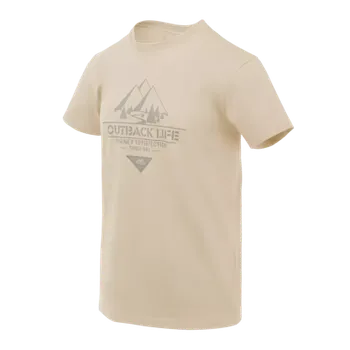 Tričko Outback Life, Helikon, Khaki, S