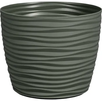 Obal na květináč Obal na květník SAHARA PETIT plastový matný d13x11cm