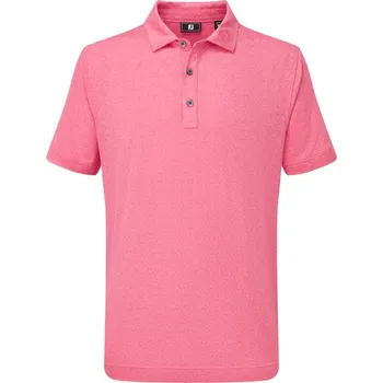 Footjoy Painted Floral Lisle dětské polo, růžové dětské, M