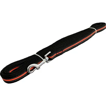 Vodítko pro psa BAFPET Pogumovaná stopovací vodítka SPECIÁL Barva: Oranžová, Rozměr: 20mm x 500cm 18516S