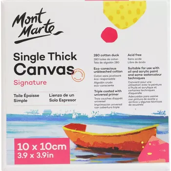 Malířské plátno Plátno Mont Marte 10 x 10 cm akryl šeps 280g/m2