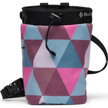 Lezecký doplněk Pytlík na magnézium Black Diamond Gym Chalk Bag M/L Barva: růžová/modrá