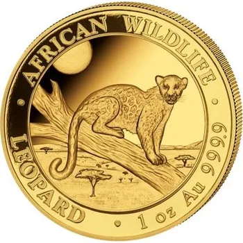 Zlatá mince Leopard 1 Oz 2021 (African Wildlife Series)