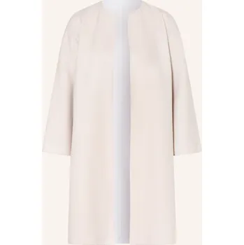 Dámský kabát Manzoni 24 Dámský Vlněný Kabát S 3/4 Rukávem, světle růžová, 38