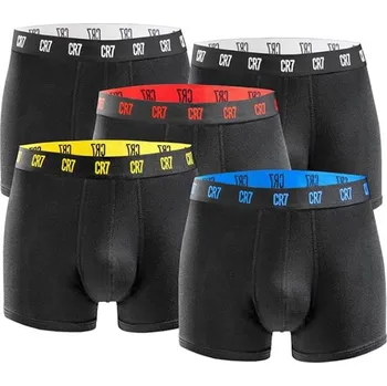 Boxerky Boxerky CR7 Men Cristiano Ronaldo Boxershort 5-Pack Color Waistband S