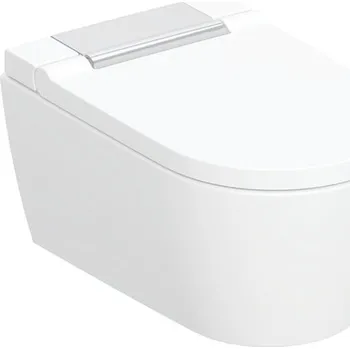 Geberit Sela Sprchovací WC závěsné, KeraTect/kryt chrom 146.220.21.1