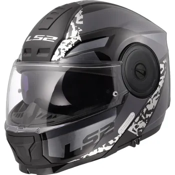 Helma na motorku LS2 přilba SCOPE II FF902 Oxyd black titanium - L