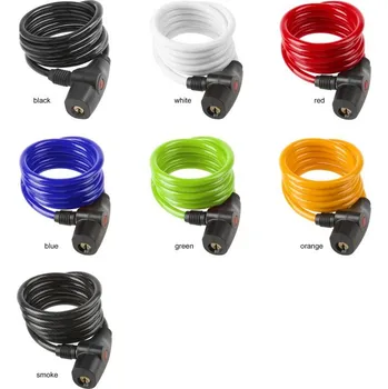 Zámek na kolo M-Wave zámek 8x1500mm barevné mix