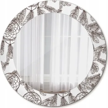 Zrcadlo Lapač snů Zrcadlo lapač snů se skleněným rámem 60 cm