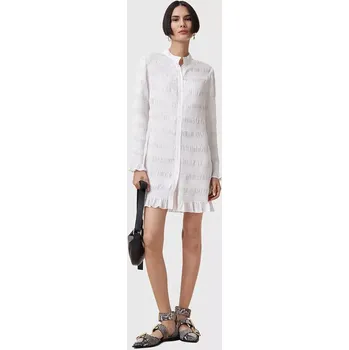 Dámské šaty Šaty AllSaints MEG bílá barva, mini, W062DC 00X, vel. 38
