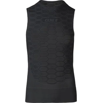 Cyklistické oblečení Q36.5 Cyklistické spodní tílko Base Layer 1 Sleeveless 2025 Černá XXS/XS Unisex, Pánské