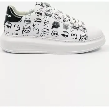 Dámská obuv Kožené tenisky Karl Lagerfeld KAPRI KL62512T.010 bílá 00X, EUR 36