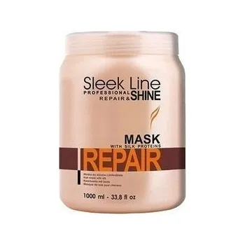 Vlasová regenerace Stapiz Sleek Line Repair Maska na poškozené vlasy s hedvábím 1000 ml